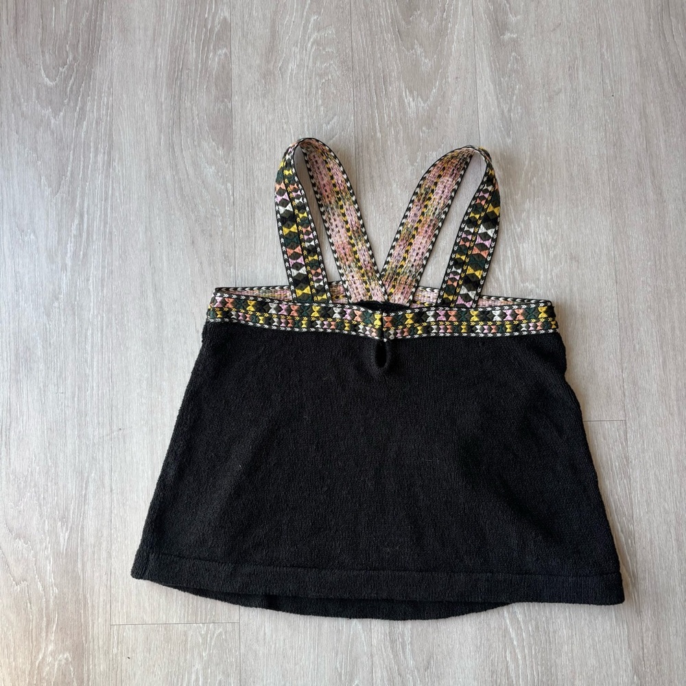 Madewell Embroidered Swing Sweater Tank – Size S – Boho Y2K Vibes - Picture 3 of 5